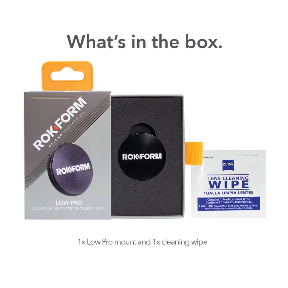 ROKFORM Low Pro Magnetic Car Dash Mount (332001P) - Modest Mounts