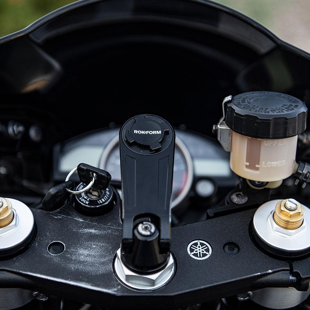 ROKFORM Pro Series Motorcycle Stem Mount (334401P) - Modest Mounts