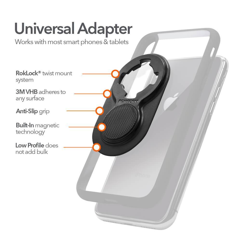 ROKFORM Universal Adapter Phone Mount (334601P) - Modest Mounts