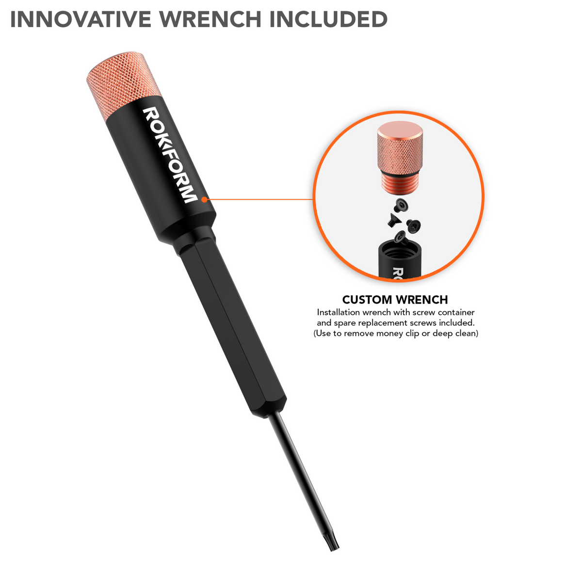 ROKFORM Aluminium Magnetic Wallet with RFID Blocking (337401) - Modest Mounts