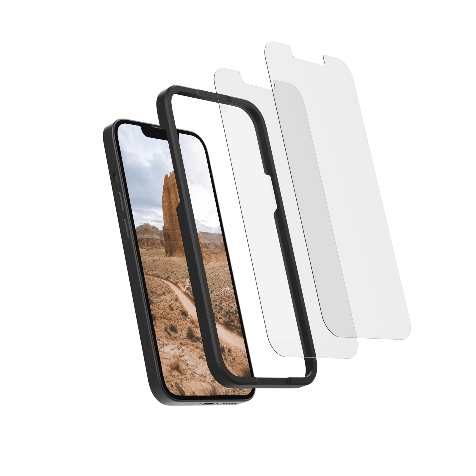 ROKFORM iPhone 13 Pro Tempered Glass Screen Protector x 2 (345221) - Modest Mounts