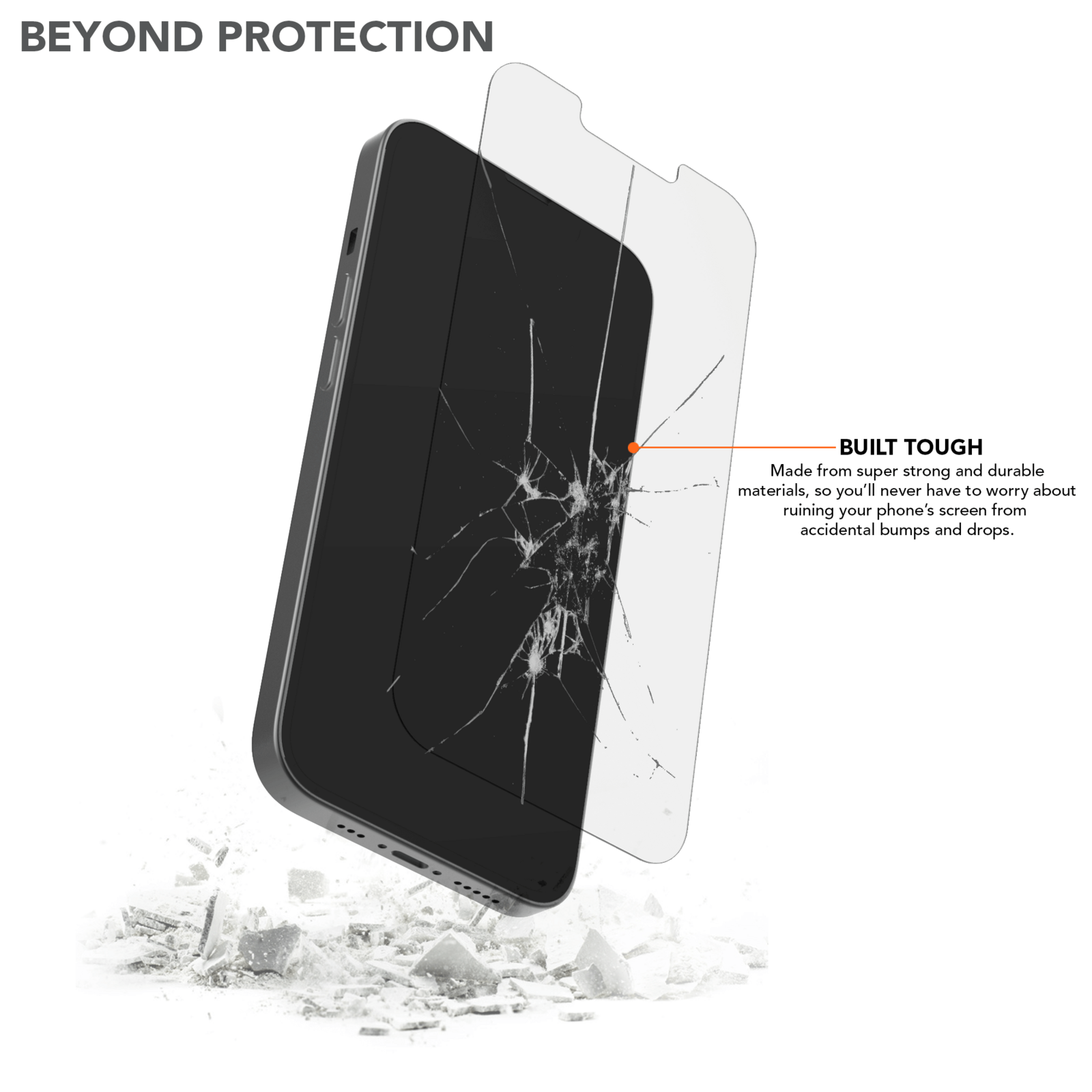 ROKFORM iPhone 13 Pro Tempered Glass Screen Protector x 2 (345221) - Modest Mounts