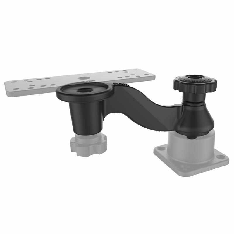 RAM 6" Curved Arm for Horizontal/Vertical Swing Mounts (RAM-109-1APU) - Modest Mounts