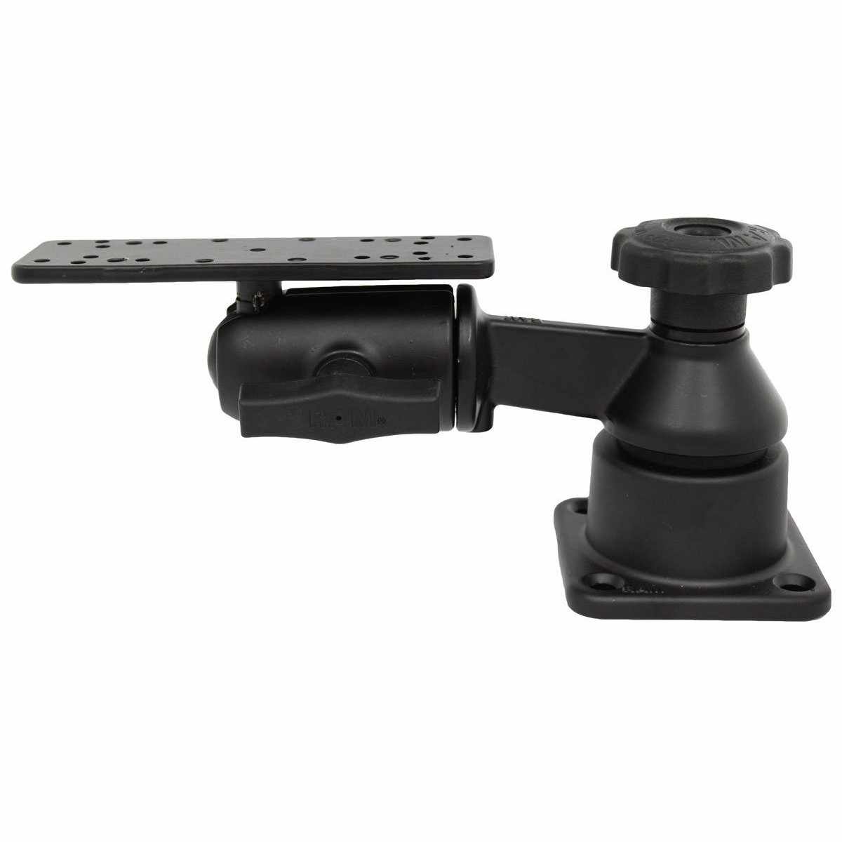 RAM 6" Horizontal Swing Arm with Swivel Ball &amp; Socket (RAM-109HSB) - Modest Mounts