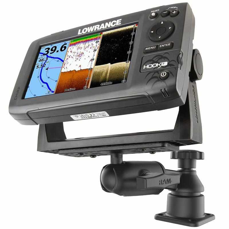 RAM 6" Horizontal Swing Arm with Swivel Ball & Socket (RAM-109HSB) - Modest Mounts