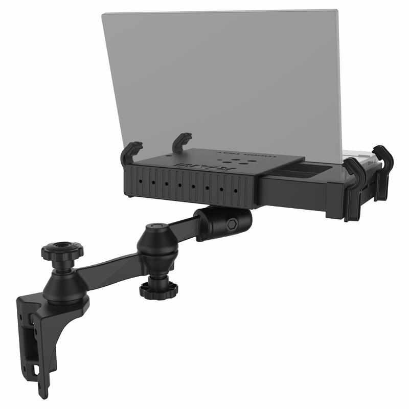 RAM Tough-Tray™ Laptop Holder &amp; Vertical Swing Mount (RAM-109V-234U) - Modest Mounts