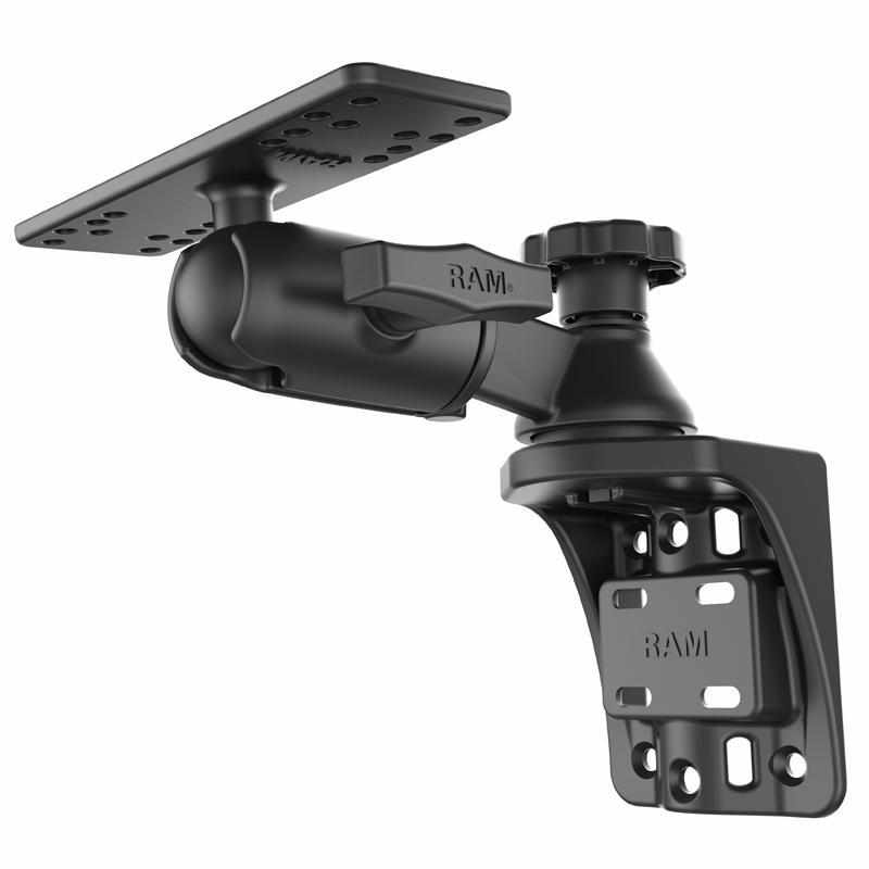 RAM 6" Vertical Swing Arm with Swivel Ball &amp; Socket (RAM-109VSB) - Modest Mounts