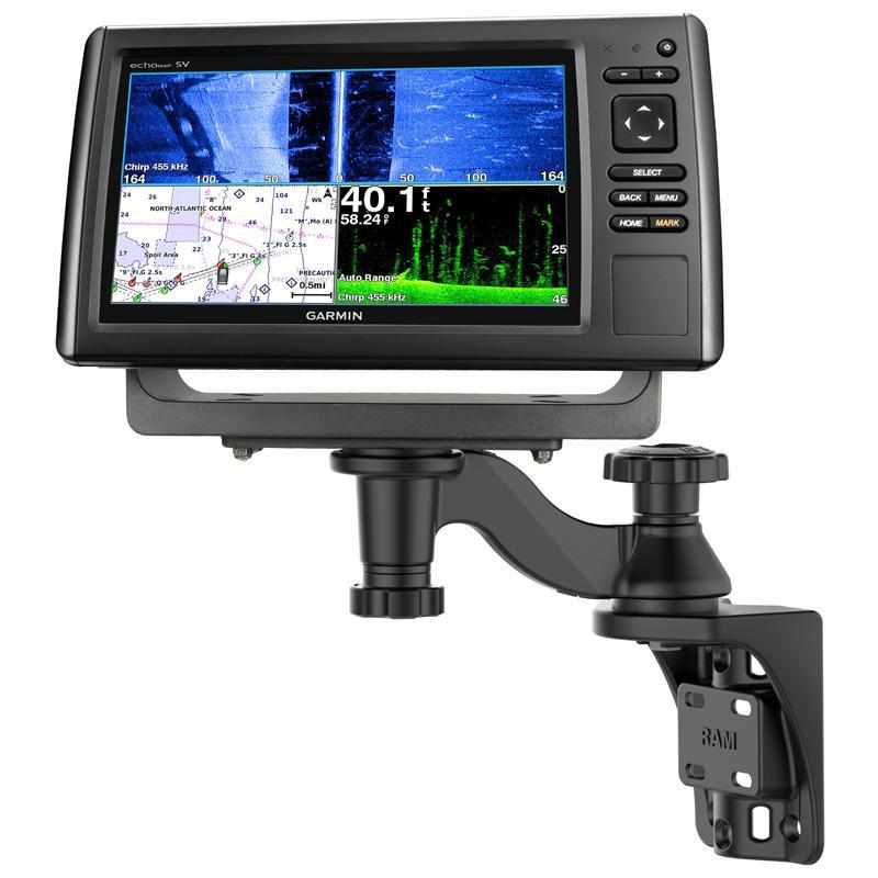 RAM 6" Vertical Swing Arm for Fishfinders (RAM-109VU) - Modest Mounts