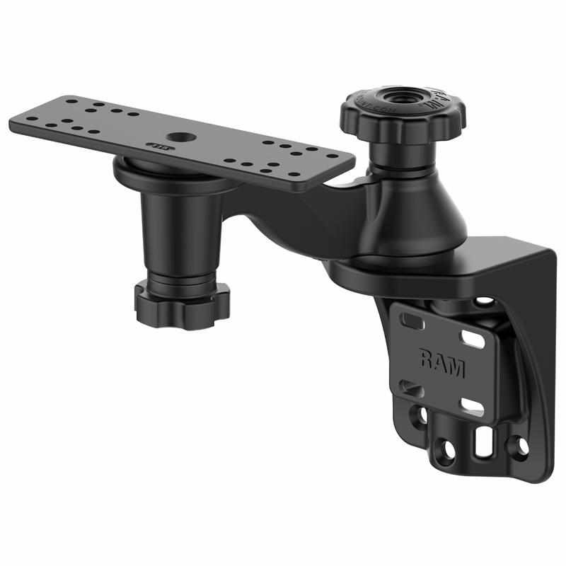 RAM 6" Vertical Swing Arm for Fishfinders (RAM-109VU) - Modest Mounts