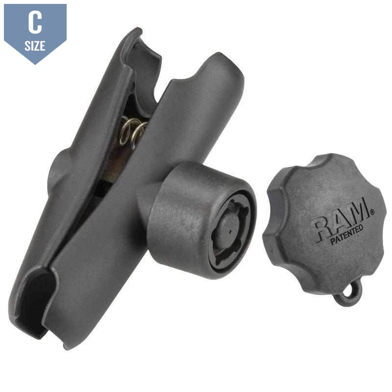 RAM Pin-Lock Arm C Size 5-Pin (RAM-201-S-KEY5U) - Modest Mounts
