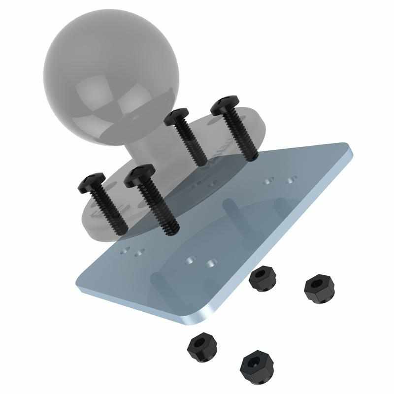 RAM Steel Backing Plate Adapter (RAM-202-225BU) - Modest Mounts