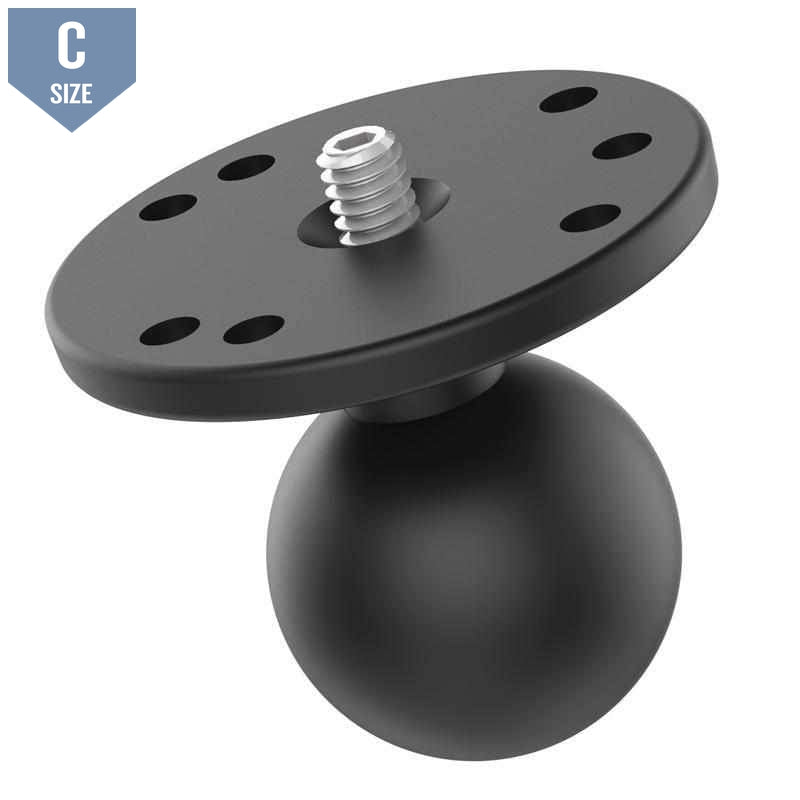 RAM Universal Camera &amp; DSLR Base w 1.5" Ball (RAM-202AU) - Modest Mounts