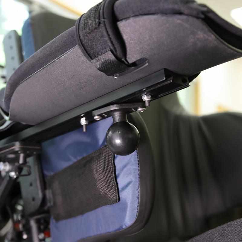 RAM Universal Wheelchair Ball Base C (RAM-238-WCT) - Modest Mounts
