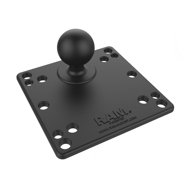 RAM 100x100mm VESA Plate w 1.5" Ball (RAM-246-AD1U)