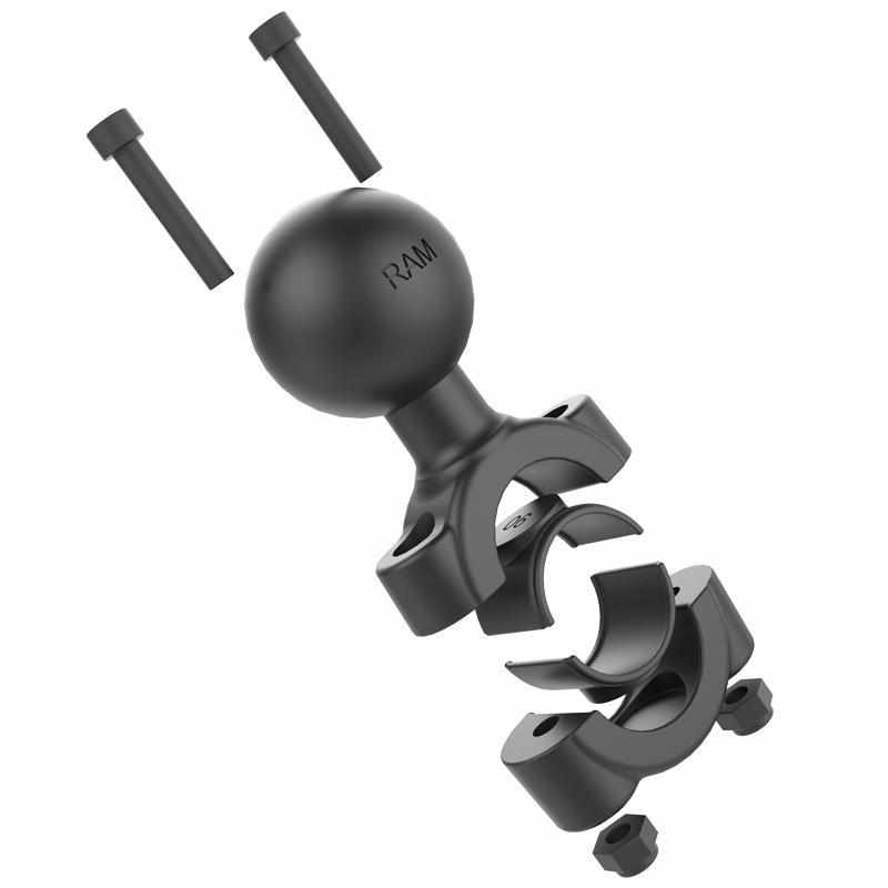 RAM Handlebar Rail Mount 3/4" - 1" C (RAM-408-75-1U) - Modest Mounts