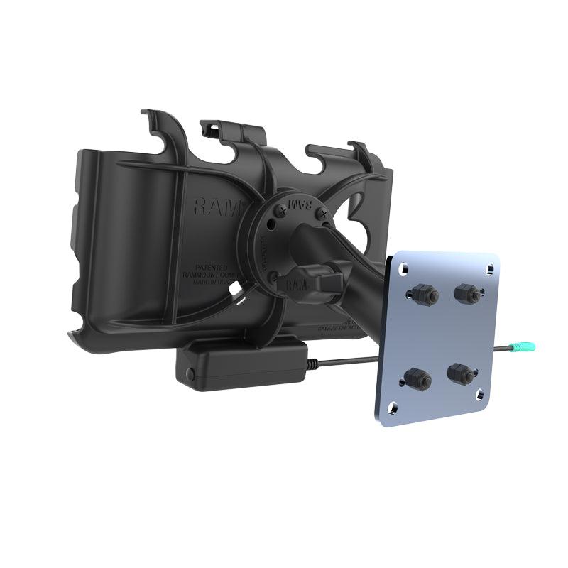 RAM Powered Cradle Tab Active3 and Active2 (RAM-B-101-225B-SAM60P-V7B1U) - Modest Mounts