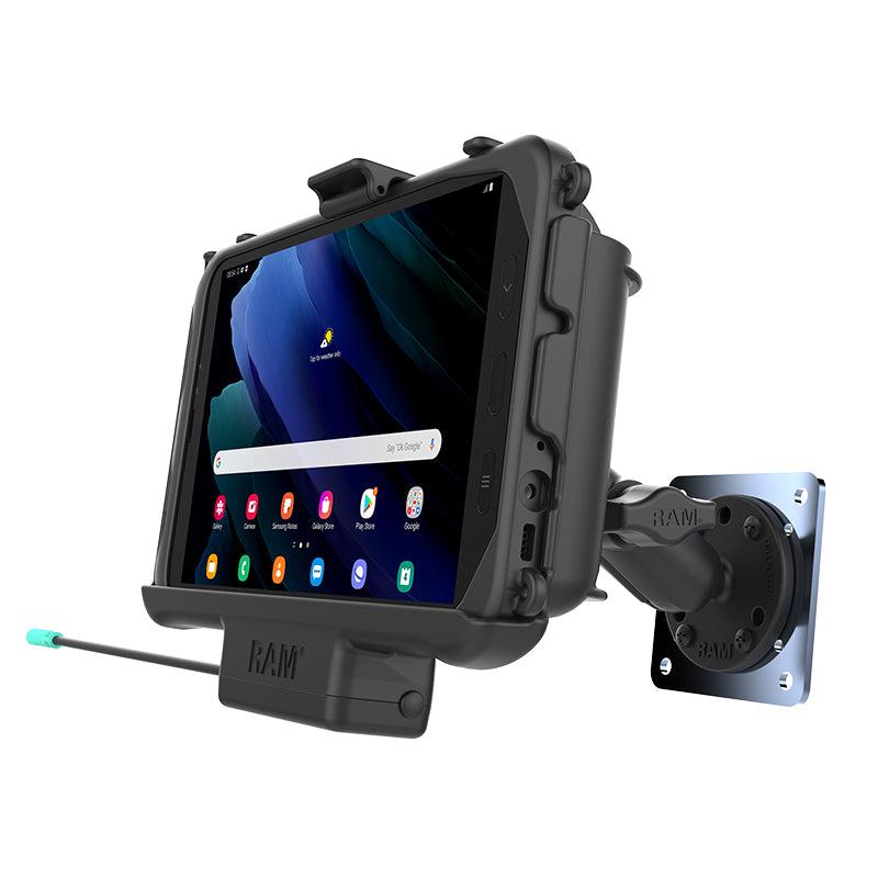 RAM Powered Cradle Tab Active3 and Active2 (RAM-B-101-225B-SAM60P-V7B1U) - Modest Mounts