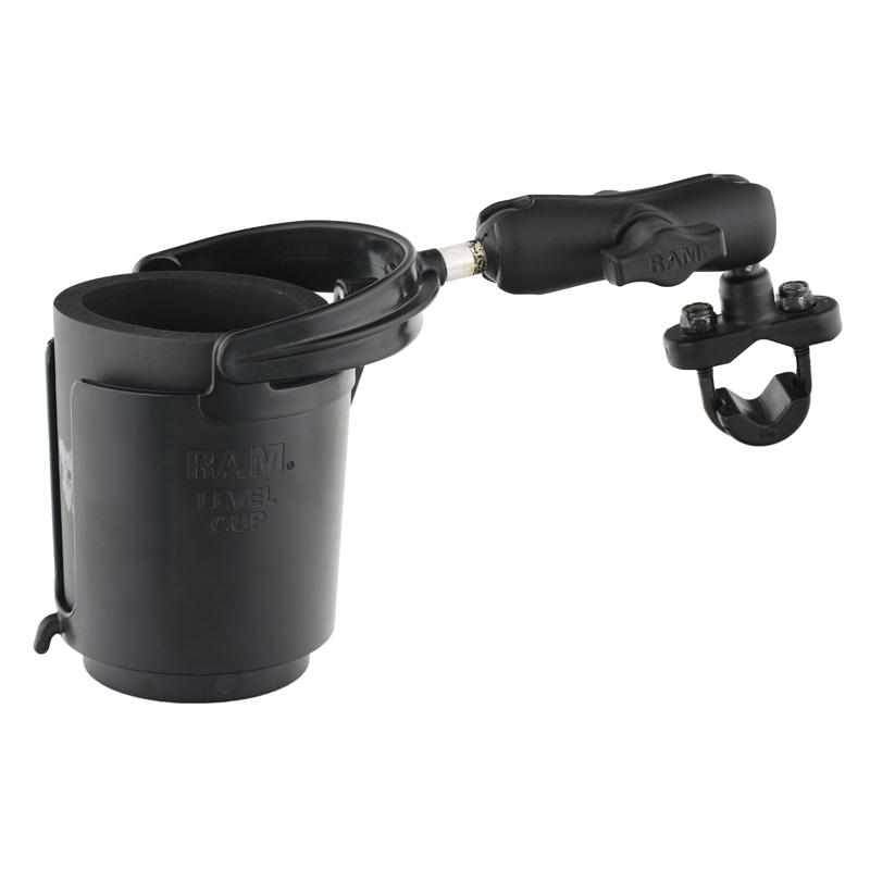RAM Drink Holder Handlebar or Rail Mount (RAM-B-132RU) - Modest Mounts