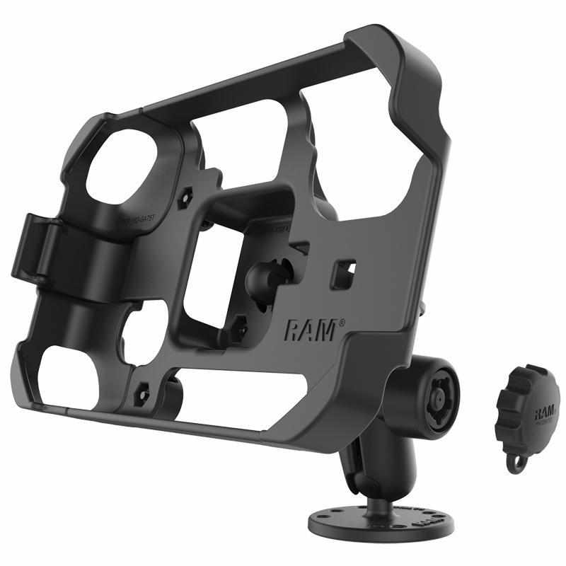 RAM EZ-Roll'r Drill-Down Mount Garmin Fleet 700 series (RAM-B-138L-GA75LU) - Modest Mounts
