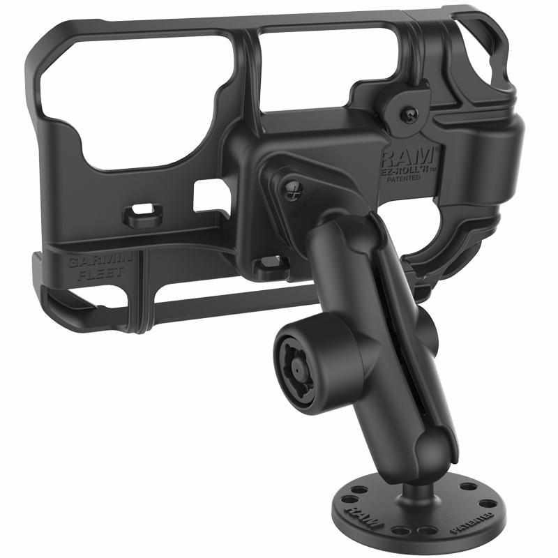 RAM EZ-Roll'r Drill-Down Mount Garmin Fleet 700 series (RAM-B-138L-GA75LU) - Modest Mounts
