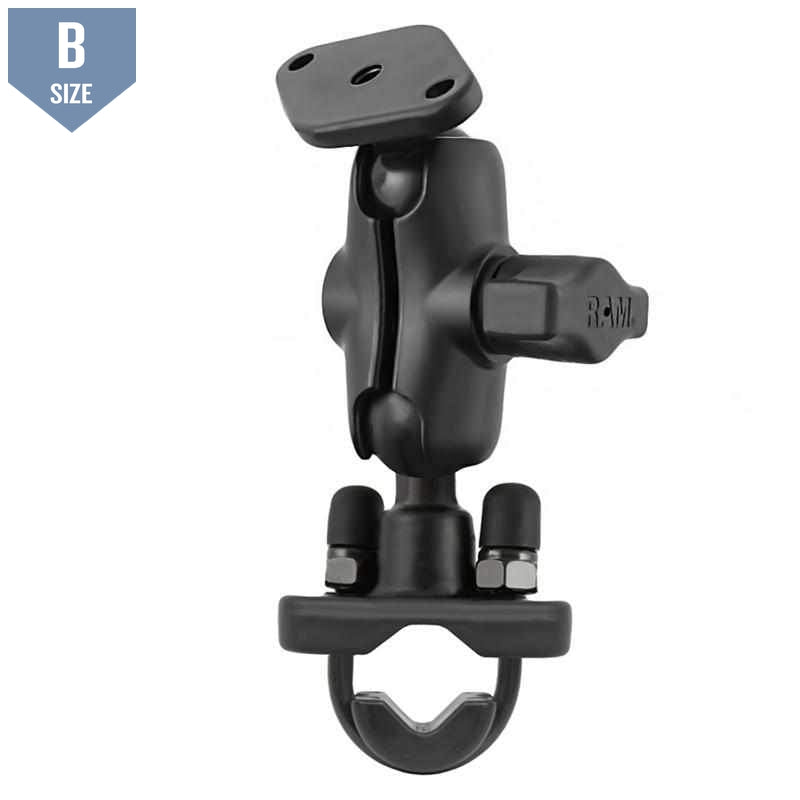 RAM Handlebar Mount w U-Bolt - Short (RAM-B-149ZU-A) - Modest Mounts
