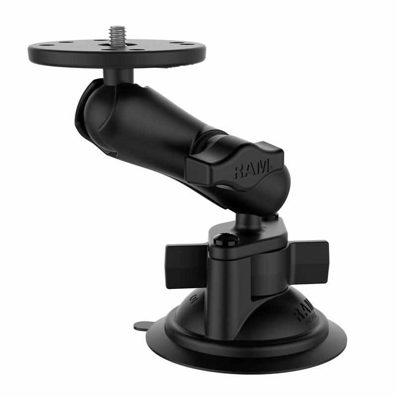 RAM Camera Plate Suction Cup Mount (RAM-B-166-202AU) - Modest Mounts
