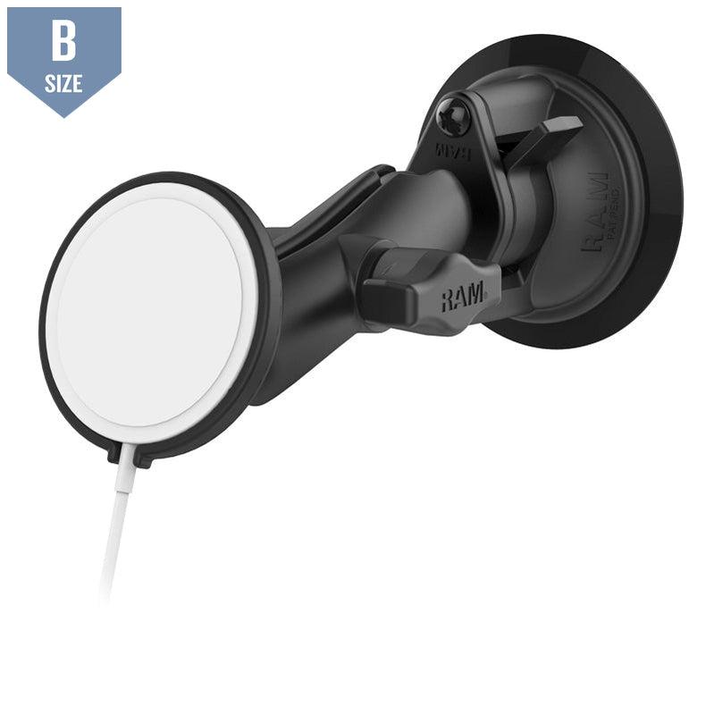 RAM Suction Cup Mount for Apple MagSafe (RAM-B-166-AP-MAGU) - Modest Mounts