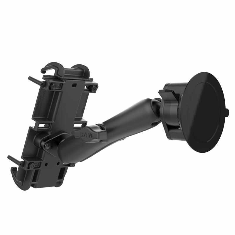 RAM Long Arm Suction Mount w Quick-Grip™ XL (RAM-B-166-C-PD4U) - Modest Mounts
