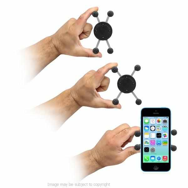 RAM Long Arm Suction Mount w X-Grip Phone Holder (RAM-B-166-C-UN7U) - Modest Mounts