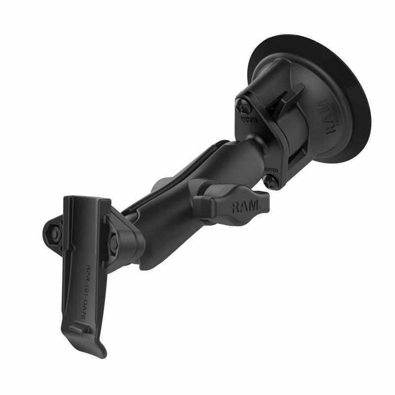 RAM Garmin Spine Clip Suction Cup Mount (RAM-B-166-GA76U) - Modest Mounts