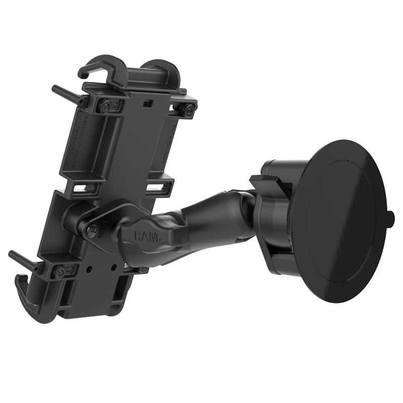 RAM Suction Mount w Quick-Grip™ XL (RAM-B-166-PD4U) - Modest Mounts
