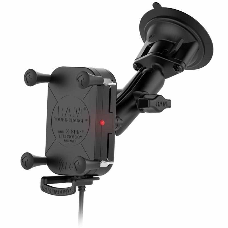 RAM Tough-Charge X-Grip Suction Mount (RAM-B-166-UN12W) - Modest Mounts