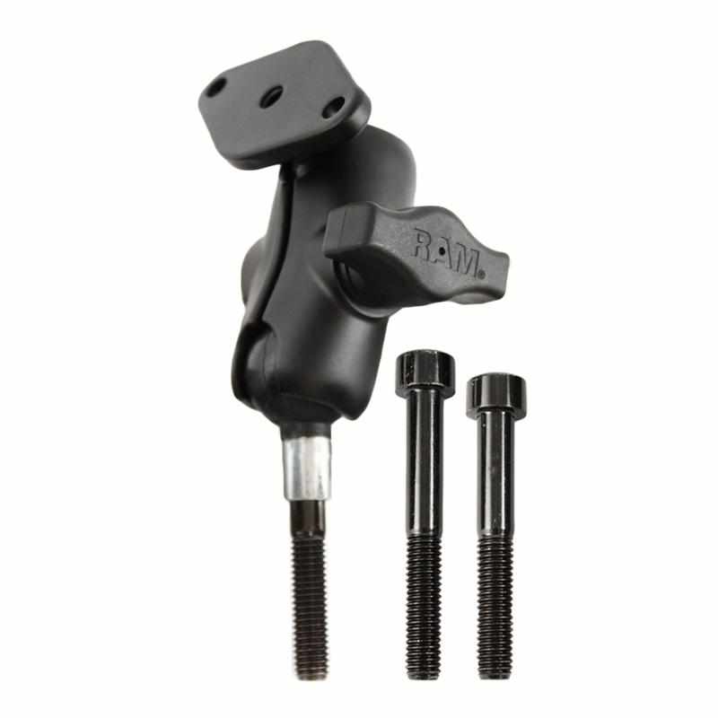 RAM Motorcycle Handlebar Clamp Mount w M8 Bolts (RAM-B-186U-A) - Modest Mounts