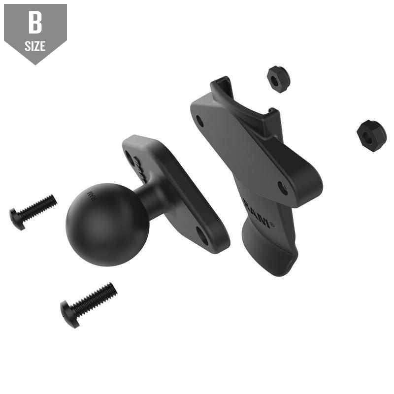 RAM Garmin Spine Mount w 1" Ball (RAM-B-202-GA76U) - Modest Mounts