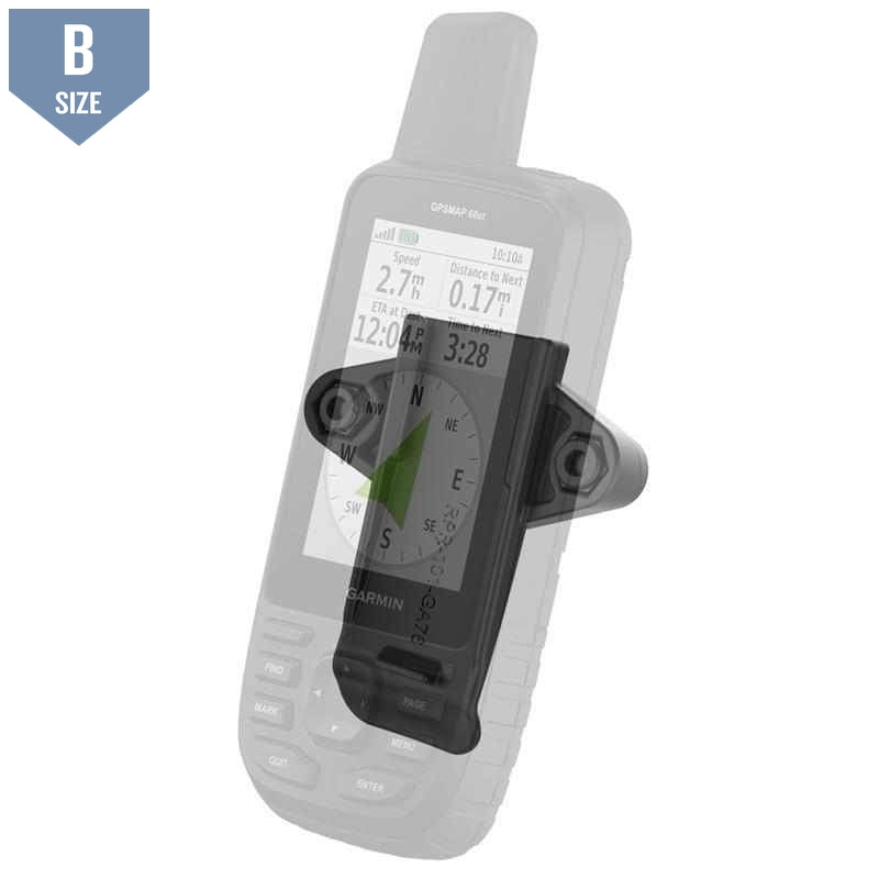 RAM Garmin Spine Mount w 1" Ball (RAM-B-202-GA76U) - Modest Mounts