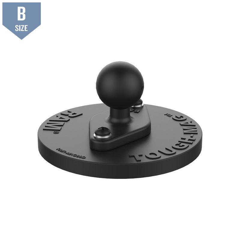 RAM Tough-Mag B-Size 88MM Diamond Ball Base (RAM-B-238-MAG88U) - Modest Mounts