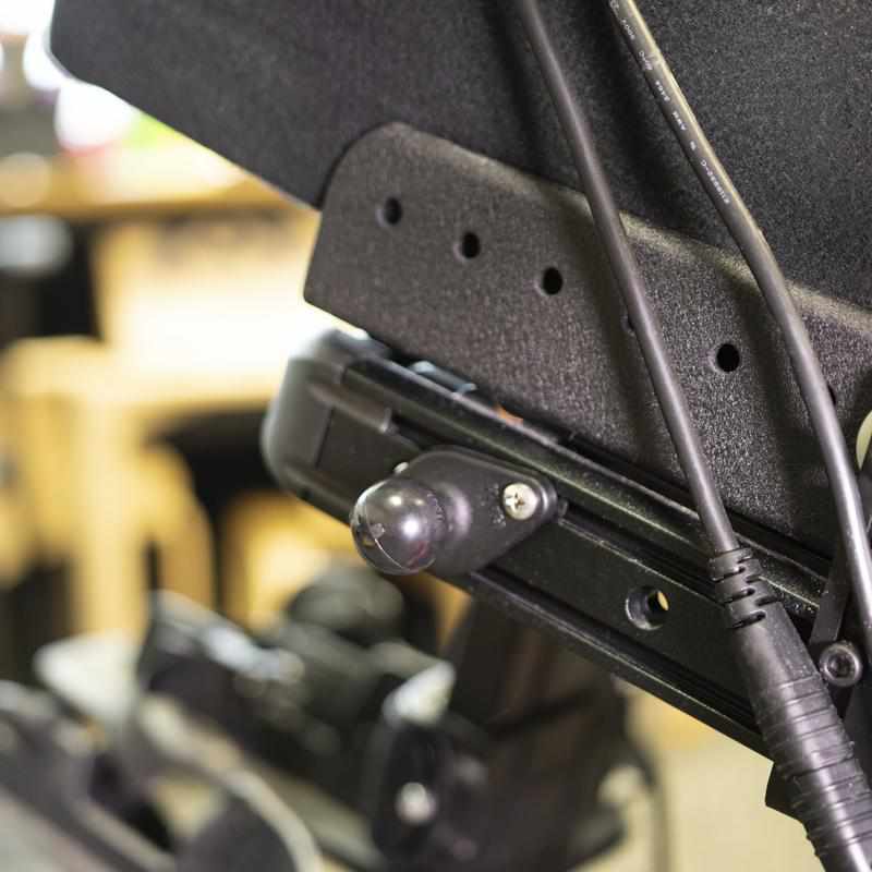 RAM Universal Wheelchair Ball Base B (RAM-B-238-WCT) - Modest Mounts