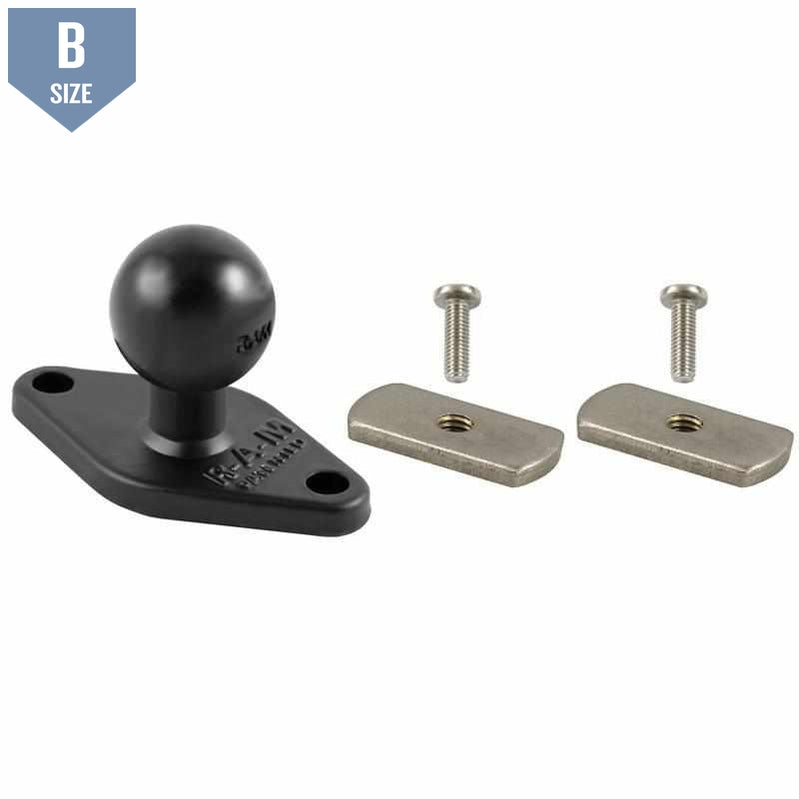 RAM Universal Wheelchair Ball Base B (RAM-B-238-WCT) - Modest Mounts