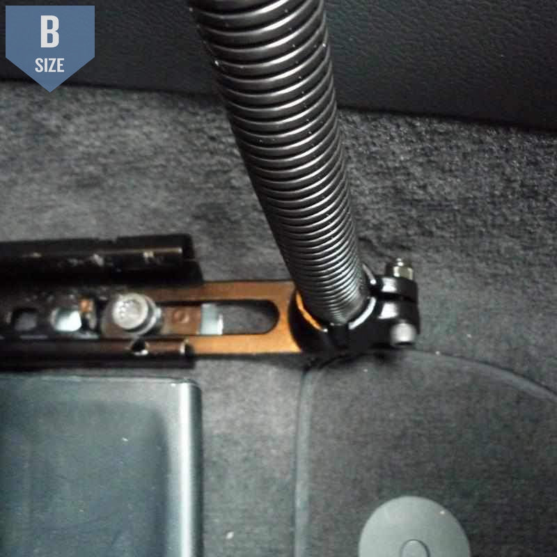 RAM POD 24" Vehicle Floor Mount (RAM-B-316-1-24-202U) - Modest Mounts