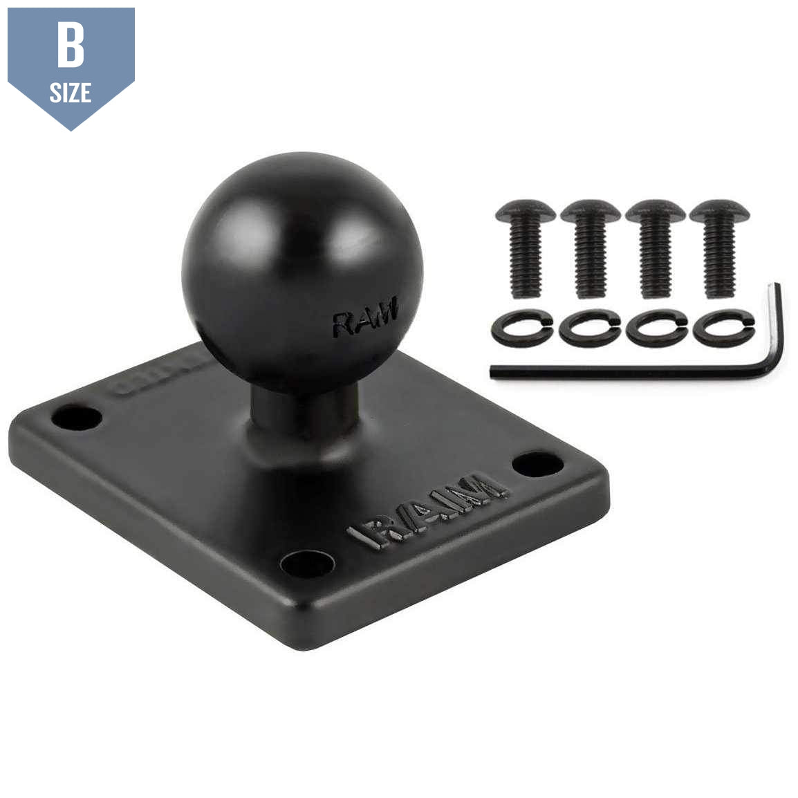 RAM Square Base for TomTom Rider 2 B Size (RAM-B-347U-TOM1) - Modest Mounts