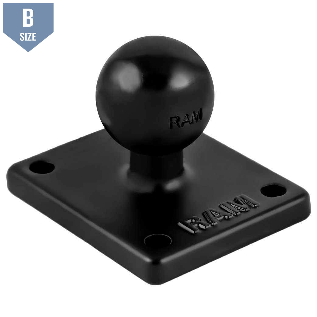 RAM Square Base for TomTom Rider 2 B Size (RAM-B-347U-TOM1) - Modest Mounts