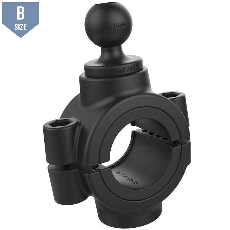 RAM Torque™ 1.5" - 2" Diameter Rail Base B (RAM-B-351-415-15-2U) - Modest Mounts