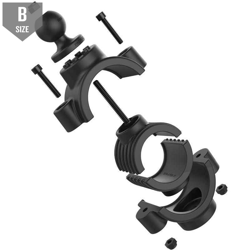 RAM Torque™ 1.5" - 2" Diameter Rail Base B (RAM-B-351-415-15-2U) - Modest Mounts