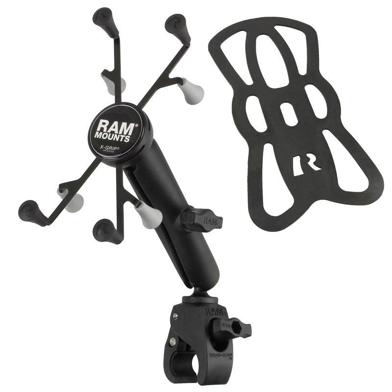 RAM X-Grip for Small Tablets with Tough-Claw (RAM-B-400-C-UN8U) - Modest Mounts