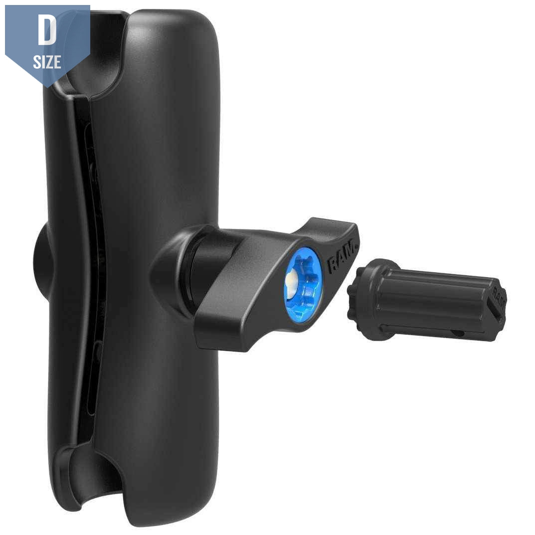 RAM Pin-Lock Arm D Size (RAM-D-201-SU) - Modest Mounts