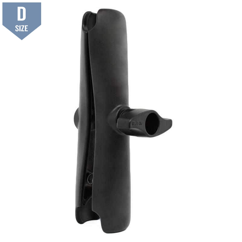 RAM Long Clamp Arm D Size 2.25" (RAM-D-201U-E) - Modest Mounts