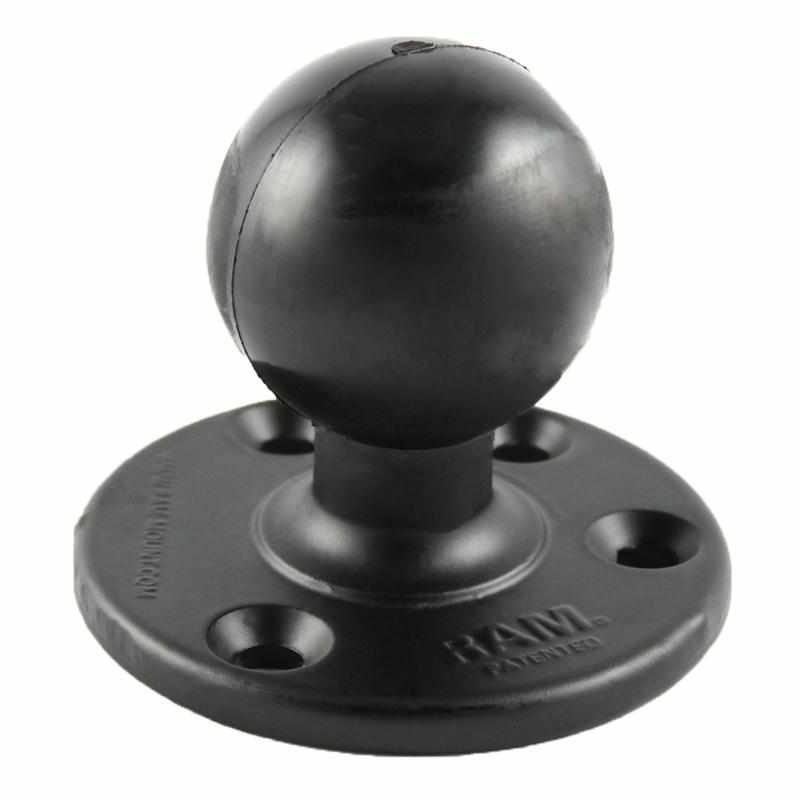 RAM Round Base with 2.25" D Ball (RAM-D-202U) - Modest Mounts