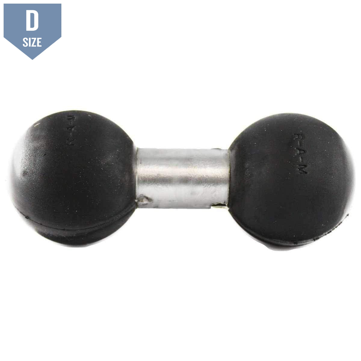 RAM 2.25" Double Ball Adapter D Size (RAM-D-230U) - Modest Mounts