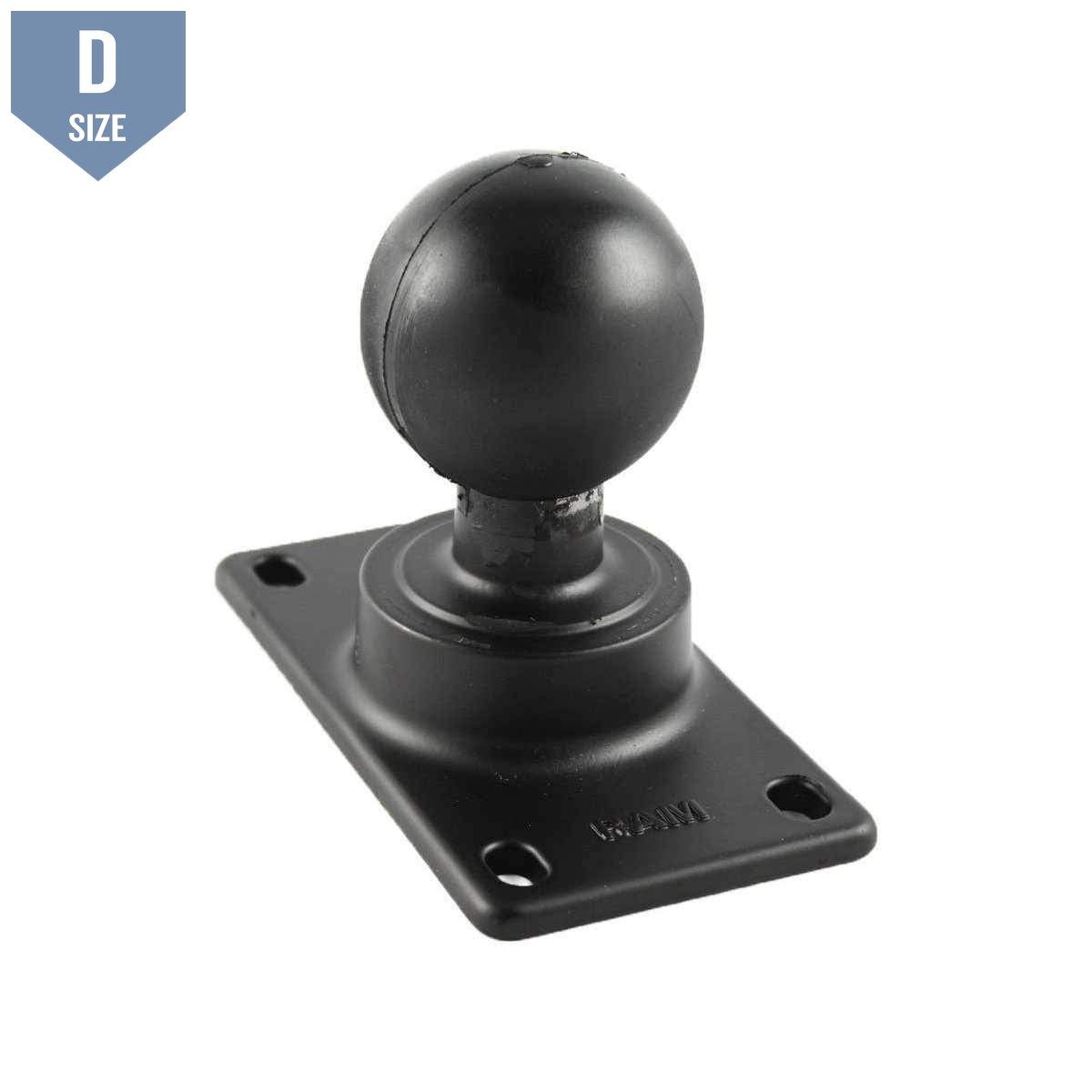 RAM 50x100mm VESA Plate with D Ball (RAM-D-243U) - Modest Mounts