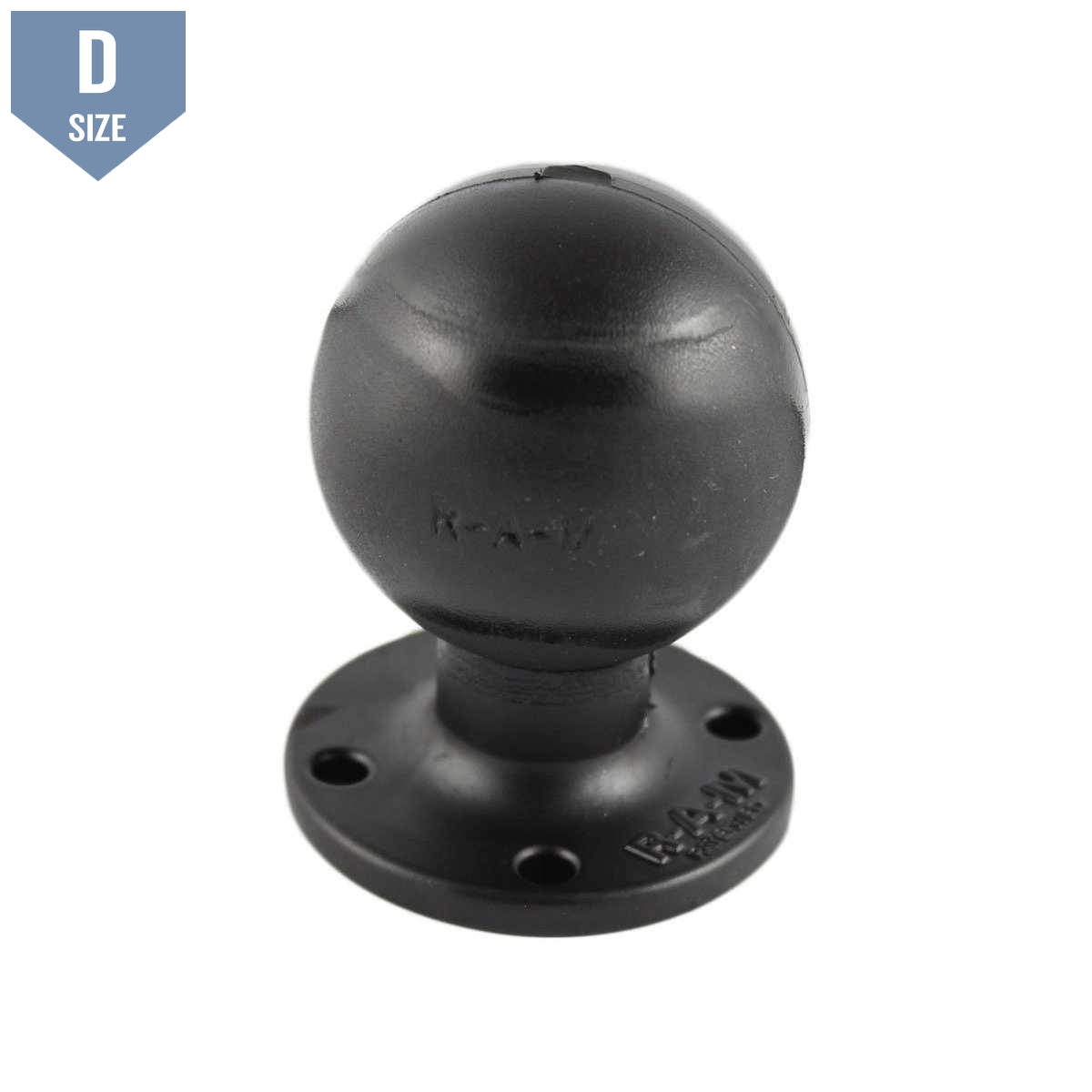 RAM 2.5" Round Base with 2.25" D Ball (RAM-D-254U) - Modest Mounts